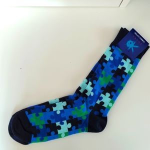 Jigsaw Puzzle Socks